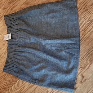 NWT J. Crew Women's Mini Skirt in Gray - Size 8
